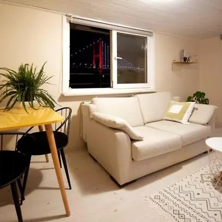 Aesthetic Penthouse With The Bosphorus Bridge View * Istambul