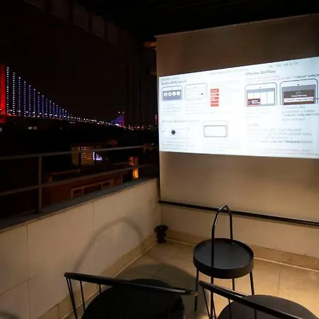 Appartement Aesthetic Penthouse With The Bosphorus Bridge View *